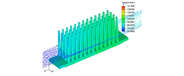 Round Pin Heatsink